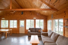 Great Room Inside Ajax Lake Outpost Cabin