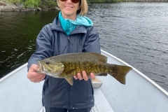 Successful Smallmouth Bass Release Photo