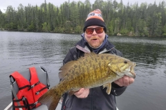 Trophy Smallmouth Bass from a Remote Outpost