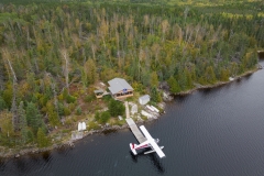Fly-In Outpost Cabin And Dock On Cleftrock Lake