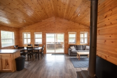 Large Great Room Inside Gordon Lake Outpost