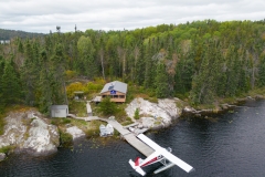Exterior View Of Gordon Lake Remote Outpost Cabin