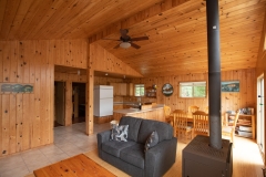Interior View Toward Kitchen And Living Area