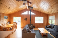 Great Room With Dining And Seating Areas