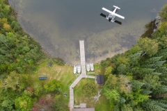 Float Plane Arrival At Loonhaunt Lake Outpost