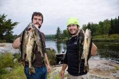 Two-Angler Walleye Haul from Remote Canadian Lake