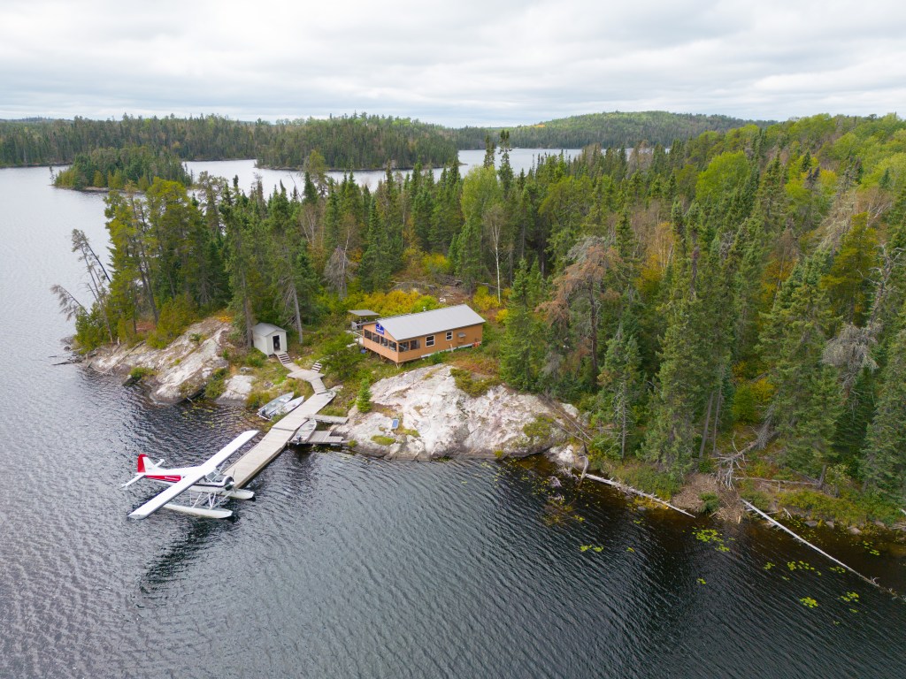 Fly in Access Remote Outpost Cabin on Gordon Lake Ontario